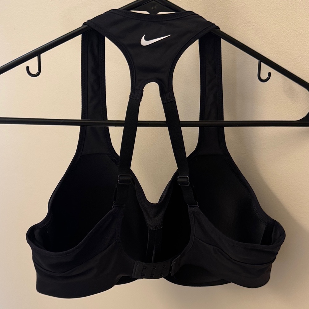Nike Black Sports Bra with built in bra